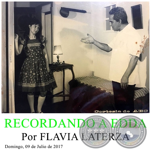 RECORDANDO A EDDA - Por FLAVIA LATERZA - Domingo, 09 de Julio de 2017